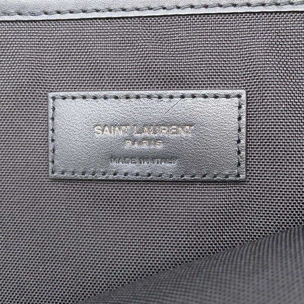 Saint Laurent Paris Rucksack Nylon Backpack Black - Picture 9 of 9